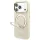 Guess - Grained Leather Ring Stand 360 Classic MagSafe (GUHMP18X6PSGRSCLE) - iPhone 18 Pro Max / iPhone 17 Pro Max - Beige