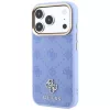 Guess - Peony 4G Small Logo MagSafe (GUHMP18X6PGS4NPB) - iPhone 18 Pro Max / iPhone 17 Pro Max - Light Blue