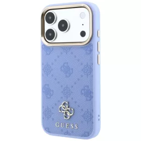   Guess - Peony 4G Small Logo MagSafe (GUHMP18X6PGS4NPB) - iPhone 18 Pro Max / iPhone 17 Pro Max - Light Blue