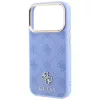 Guess - Peony 4G Small Logo MagSafe (GUHMP18X6PGS4NPB) - iPhone 18 Pro Max / iPhone 17 Pro Max - Light Blue
