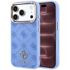 Guess - Peony 4G Small Logo MagSafe (GUHMP18X6PGS4NPB) - iPhone 18 Pro Max / iPhone 17 Pro Max - Light Blue