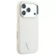Guess - Grained Triangle Logo MagSafe (GUHMP18XPGSMTLSE) - iPhone 18 Pro Max / iPhone 17 Pro Max - Beige