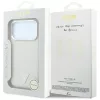 Guess - Grained Triangle Logo MagSafe (GUHMP18XPGSMTLSE) - iPhone 18 Pro Max / iPhone 17 Pro Max - Beige