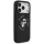 Karl Lagerfeld - Silicone KC Body Ring MagSafe (KLHMP18LSCMKCRHK) - iPhone 18 Pro / iPhone 17 Pro - Black