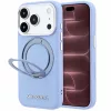 Karl Lagerfeld - Saffiano Ring Stand 360° Classic Logo (KLHMP18X6PSARSKMB) - iPhone 18 Pro Max / iPhone 17 Pro Max - Light Blue