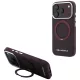 Karl Lagerfeld - Leather Ring Stand 360° Classic Logo (KLHMP18X6PSARSKMR) - iPhone 18 Pro Max / iPhone 17 Pro Max - Burgundy