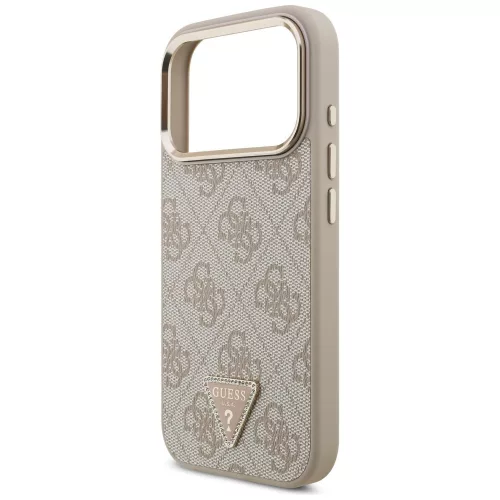 Guess - Hardcase 4G Triangle Logo MagSafe (GUHMP18LP4GTDGMP) - iPhone 18 Pro / iPhone 17 Pro - Pink