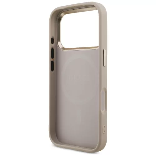 Guess - Hardcase 4G Triangle Logo MagSafe (GUHMP18LP4GTDGMP) - iPhone 18 Pro / iPhone 17 Pro - Pink