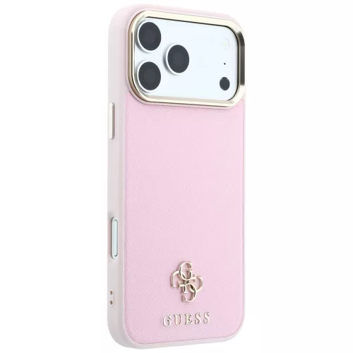 Guess - Saffiano Small 4G Classic MagSafe (GUHMP18X6PSA4DMP) - iPhone 18 Pro Max / iPhone 17 Pro Max - Pink