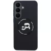 Karl Lagerfeld - Silicone KC Heads Magnetic (KLHMS26FESKCHTCK) - Samsung Galaxy S26 FE - Black