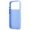 Guess - Grained Triangle Logo MagSafe (GUHMP18LPGSMTLSB) - iPhone 18 Pro / iPhone 17 Pro - Light Blue