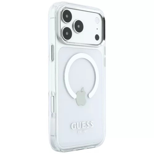 Guess - Metal Outline MagSafe (GUHMP18XHTRMS) - iPhone 18 Pro Max / iPhone 17 Pro Max - Silver