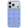 Guess - Peony 4G Small Logo MagSafe (GUHMP18L6PGS4NPB) - iPhone 18 Pro / iPhone 17 Pro - Light Blue