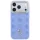 Guess - Peony 4G Small Logo MagSafe (GUHMP18L6PGS4NPB) - iPhone 18 Pro / iPhone 17 Pro - Light Blue