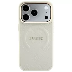   Guess - Peony Hot Stamp MagSafe (GUHMP18XPSAMSECE) - iPhone 18 Pro Max / iPhone 17 Pro Max - Beige