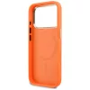 Guess - Leather Perforated 4G MagSafe (GUHMP18L5PG4SRGO) - iPhone 18 Pro / iPhone 17 Pro - Orange