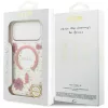 Guess - Resin Flowers and Glitter MagSafe (GUHMP18XRBFGFGMP) - iPhone 18 Pro Max / iPhone 17 Pro Max - Pink