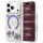 Guess - Resin Flowers and Glitter MagSafe (GUHMP18XRBFGFGMU) - iPhone 18 Pro Max / iPhone 17 Pro Max - Purple