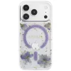 Guess - Resin Flowers and Glitter MagSafe (GUHMP18LRBFGFGMU) - iPhone 18 Pro / iPhone 17 Pro - Purple