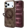 Guess - Ring Stand 360 4G Leather Classic Logo MagSafe (GUHMP18X6PS4RSCLW) - iPhone 18 Pro Max / iPhone 17 Pro Max - Brown
