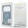 Guess - Ring Stand 360 4G Leather Classic Logo MagSafe (GUHMP18L6PS4RSCLB) - iPhone 18 Pro / iPhone 17 Pro - Blue