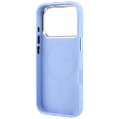 Guess - Saffiano Small 4G Classic MagSafe (GUHMP18X6PSA4DMB) - iPhone 18 Pro Max / iPhone 17 Pro Max - Light Blue