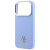 Guess - Saffiano Small 4G Classic MagSafe (GUHMP18X6PSA4DMB) - iPhone 18 Pro Max / iPhone 17 Pro Max - Light Blue