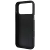 Guess - Grained Leather Round Strass Logo MagSafe (GUHMP18L6PSRMDEK) - iPhone 18 Pro / iPhone 17 Pro - Black