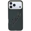 Karl Lagerfeld - IML Big Signature Resin Logo Metal Frame (KLHCP18L6HCKSRK) - iPhone 18 Pro / iPhone 17 Pro - Black
