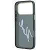 Karl Lagerfeld - IML Big Signature Resin Logo Metal Frame (KLHCP18L6HCKSRK) - iPhone 18 Pro / iPhone 17 Pro - Black