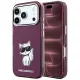 Karl Lagerfeld - IML Choupette Body Sketch Print MagSafe (KLHMP18X6HCIKDR) - iPhone 18 Pro Max / iPhone 17 Pro Max - Burgundy