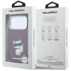 Karl Lagerfeld - IML Choupette Body Sketch Print MagSafe (KLHMP18X6HCIKDR) - iPhone 18 Pro Max / iPhone 17 Pro Max - Burgundy