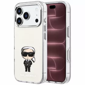  Karl Lagerfeld - IML Ikonik Sketch Print MagSafe (KLHMP18X6HKIKDE) - iPhone 18 Pro Max / iPhone 17 Pro Max - Beige