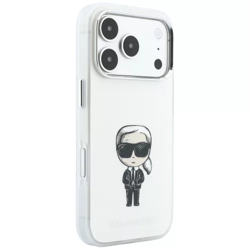 Karl Lagerfeld - IML Ikonik Sketch Print MagSafe (KLHMP18X6HKIKDE) - iPhone 18 Pro Max / iPhone 17 Pro Max - Beige