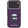 Karl Lagerfeld - IML Ikonik Sketch Print MagSafe (KLHMP18X6HKIKDR) - iPhone 18 Pro Max / iPhone 17 Pro Max - Burgundy
