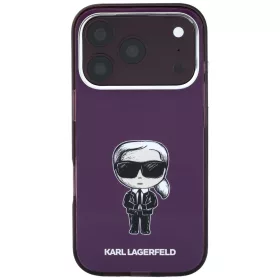   Karl Lagerfeld - IML Ikonik Sketch Print MagSafe (KLHMP18X6HKIKDR) - iPhone 18 Pro Max / iPhone 17 Pro Max - Burgundy