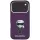 Karl Lagerfeld - IML Ikonik Sketch Print MagSafe (KLHMP18X6HKIKDR) - iPhone 18 Pro Max / iPhone 17 Pro Max - Burgundy