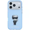 Karl Lagerfeld - IML Ikonik Sketch Print MagSafe (KLHMP18X6HKIKDB) - iPhone 18 Pro Max / iPhone 17 Pro Max - Light Blue