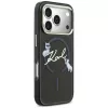 Karl Lagerfeld - IML Choupette and Karl Script Logo MagSafe (KLHMP18X5HKSCAK) - iPhone 18 Pro Max / iPhone 17 Pro Max - Black