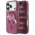 Karl Lagerfeld - IML Choupette and Karl Script Logo MagSafe (KLHMP18X5HKSCAR) - iPhone 18 Pro Max / iPhone 17 Pro Max - Burgundy