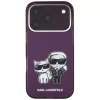 Karl Lagerfeld - IML KC Bodies Sketch Print MagSafe (KLHMP18X6HKCIDR) - iPhone 18 Pro Max / iPhone 17 Pro Max - Burgundy