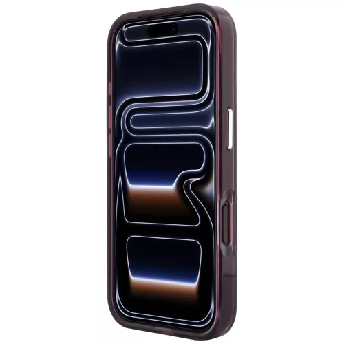 Karl Lagerfeld - IML KC Bodies Sketch Print MagSafe (KLHMP18X6HKCIDR) - iPhone 18 Pro Max / iPhone 17 Pro Max - Burgundy