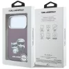 Karl Lagerfeld - IML KC Bodies Sketch Print MagSafe (KLHMP18X6HKCIDR) - iPhone 18 Pro Max / iPhone 17 Pro Max - Burgundy
