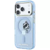 Karl Lagerfeld - IML Peekaboo Print Metal Frame MagSafe (KLHMP18L6HCPSCB) - iPhone 18 Pro / iPhone 17 Pro - Light Blue