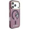 Karl Lagerfeld - IML Peekaboo Print Metal Frame MagSafe (KLHMP18X6HCPSCR) - iPhone 18 Pro Max / iPhone 17 Pro Max - Burgundy