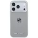 Karl Lagerfeld - Leather Point and C Sketch MagSafe (KLHMP18X6PCCPRG) - iPhone 18 Pro Max / iPhone 17 Pro Max - Grey