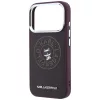 Karl Lagerfeld - Leather Point and C Sketch MagSafe (KLHMP18X6PCCPRR) - iPhone 18 Pro Max / iPhone 17 Pro Max - Burgundy