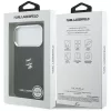 Karl Lagerfeld - Leather Point and C Sketch MagSafe (KLHMP18L6PCCPRK) - iPhone 18 Pro / iPhone 17 Pro - Black