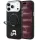 Karl Lagerfeld - Leather Ring Stand 360 KC Pin MagSafe (KLHMP18XPSRSKCHK) - iPhone 18 Pro Max / iPhone 17 Pro Max - Black