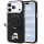 Karl Lagerfeld - Leather Ring Stand 360 KC Pin MagSafe (KLHMP18LPSRSKCHK) - iPhone 18 Pro / iPhone 17 Pro - Black